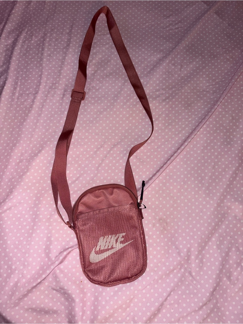 Nike Dusty Rose/Pink Crossbody Shoulder Bag